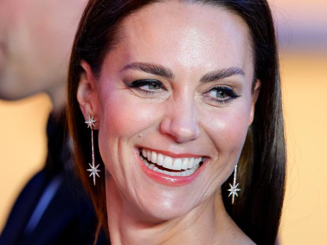 LONDON, UNITED KINGDOM - MAY 19: (EMBARGOED FOR PUBLICATION IN UK NEWSPAPERS UNTIL 24 HOURS AFTER CREATE DATE AND TIME) Catherine, Duchess of Cambridge attends the UK premiere and Royal Film Performance of 'Top Gun: Maverick' in Leicester Square on May 19, 2022 in London, England. (Photo by Max Mumby/Indigo/Getty Images)