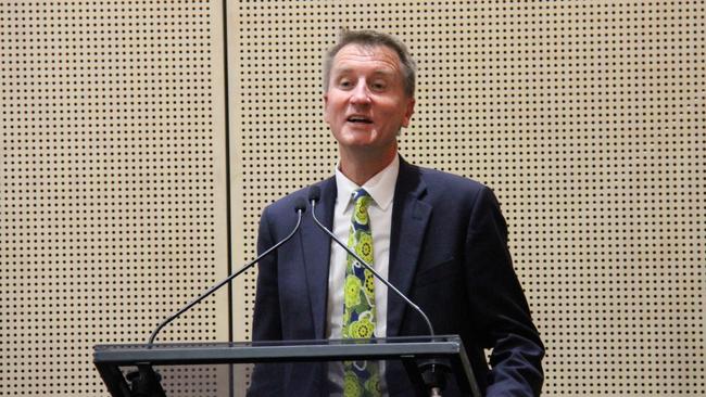 Central Queensland University Vice Chancellor Professor Nick Klomp. Picture Rodney Stevens