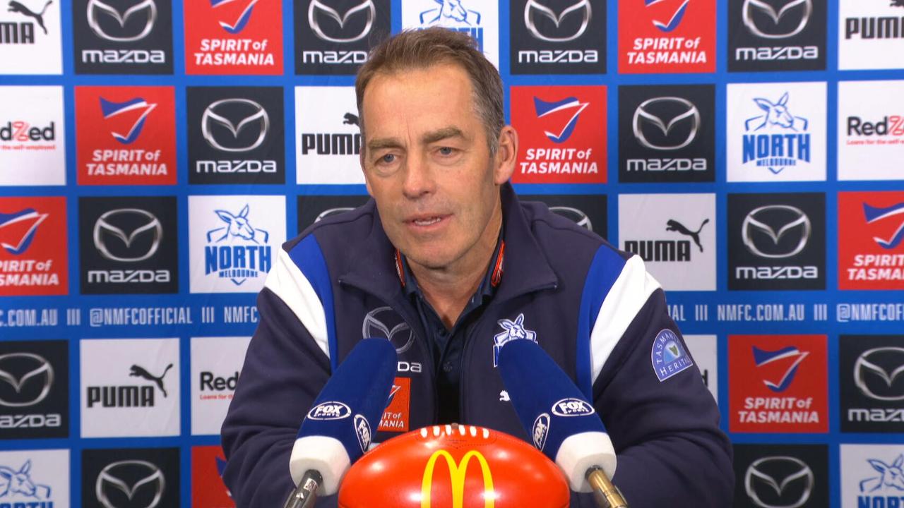 Alastair Clarkson after the loss.