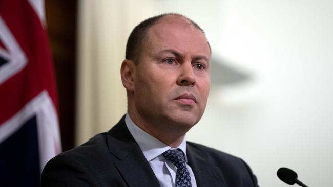 Treasurer Josh Frydenberg. Picture: David Geraghty