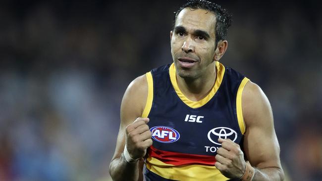 Eddie Betts booted four goals in the win. Picture: Sarah Reed