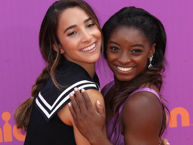 Simone biles Aly Raisman