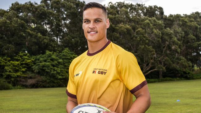 Former NRL hopeful Danny Allende is hoping to forge a new career in Rugby Sevens.