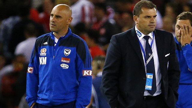 Kevin Muscat could slip into Ange Postecoglou's role at Victory.