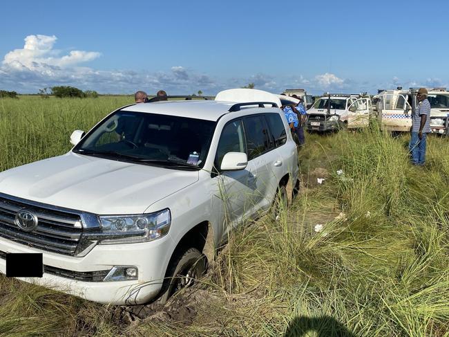 Queensland Police on Tuesday night confirmed missing couple Craig and Donna-Lee Ferguson were located at about 3.20pm at Kowanyama. Picture: QPS