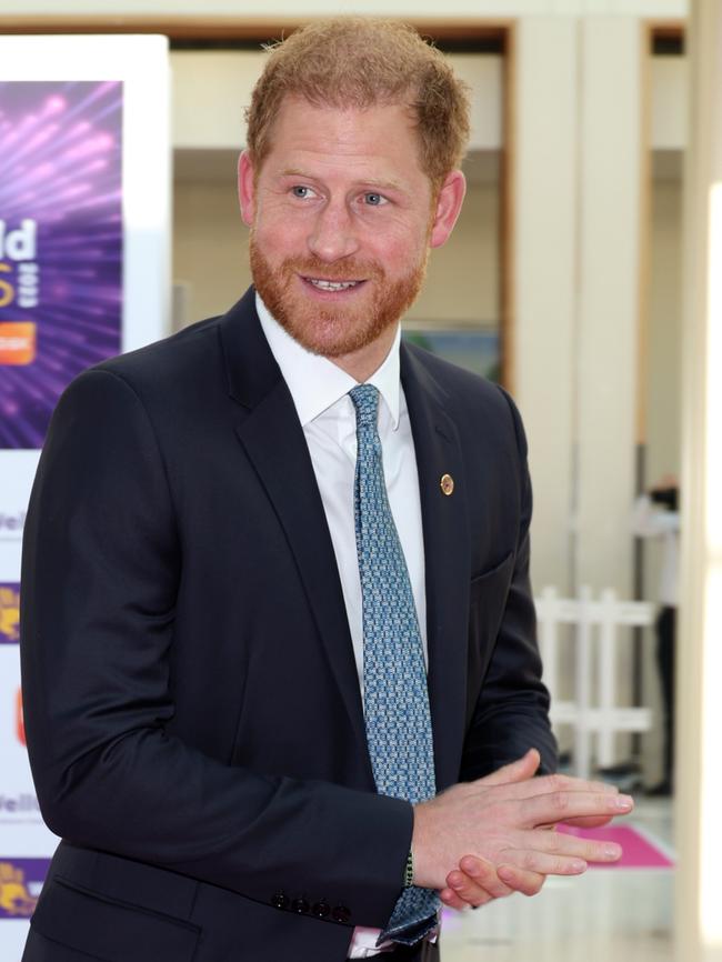 The Duke of Sussex arrived in London ahead of the one year anniversary of Queen Elizabeth II’s death. Picture: Tristan Fewings/Getty Images.