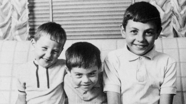 Kath Pettingill’s sons, Trevor, Jamie and Victor.