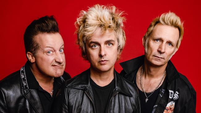 American rock band Green Day. Picture: Supplied.