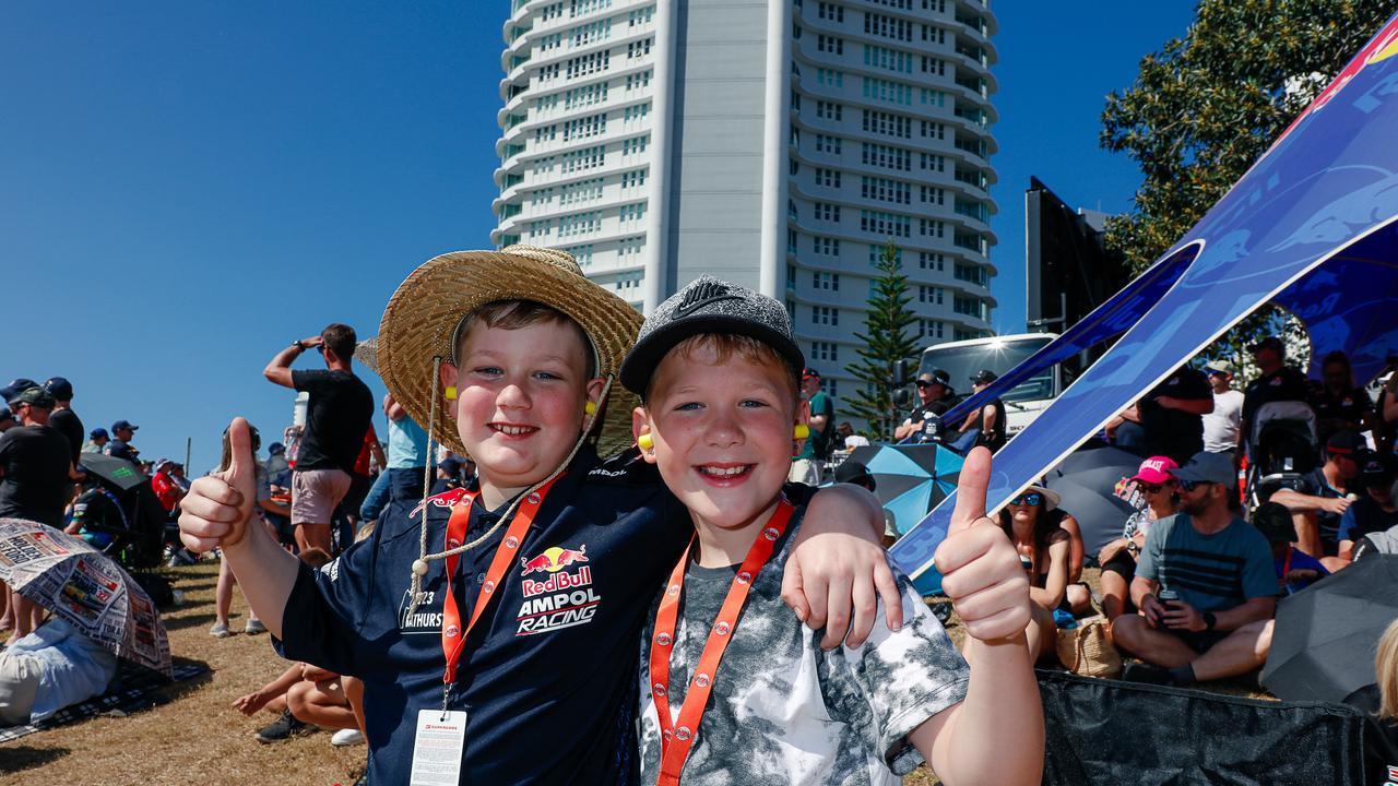 Lachlan Porter and Joseph Ashley. Picture: Glenn Campbell