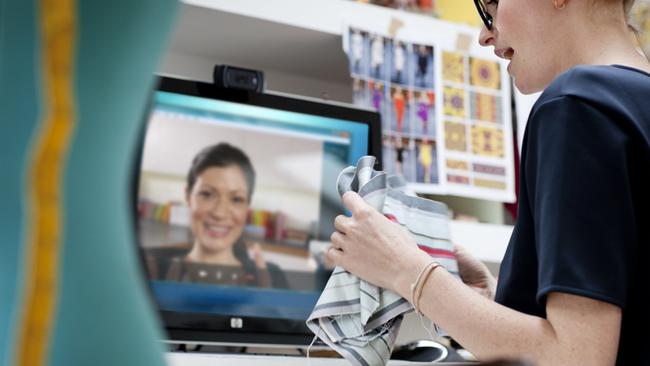 Microsoft's service Skype delivers voice calls over the internet.