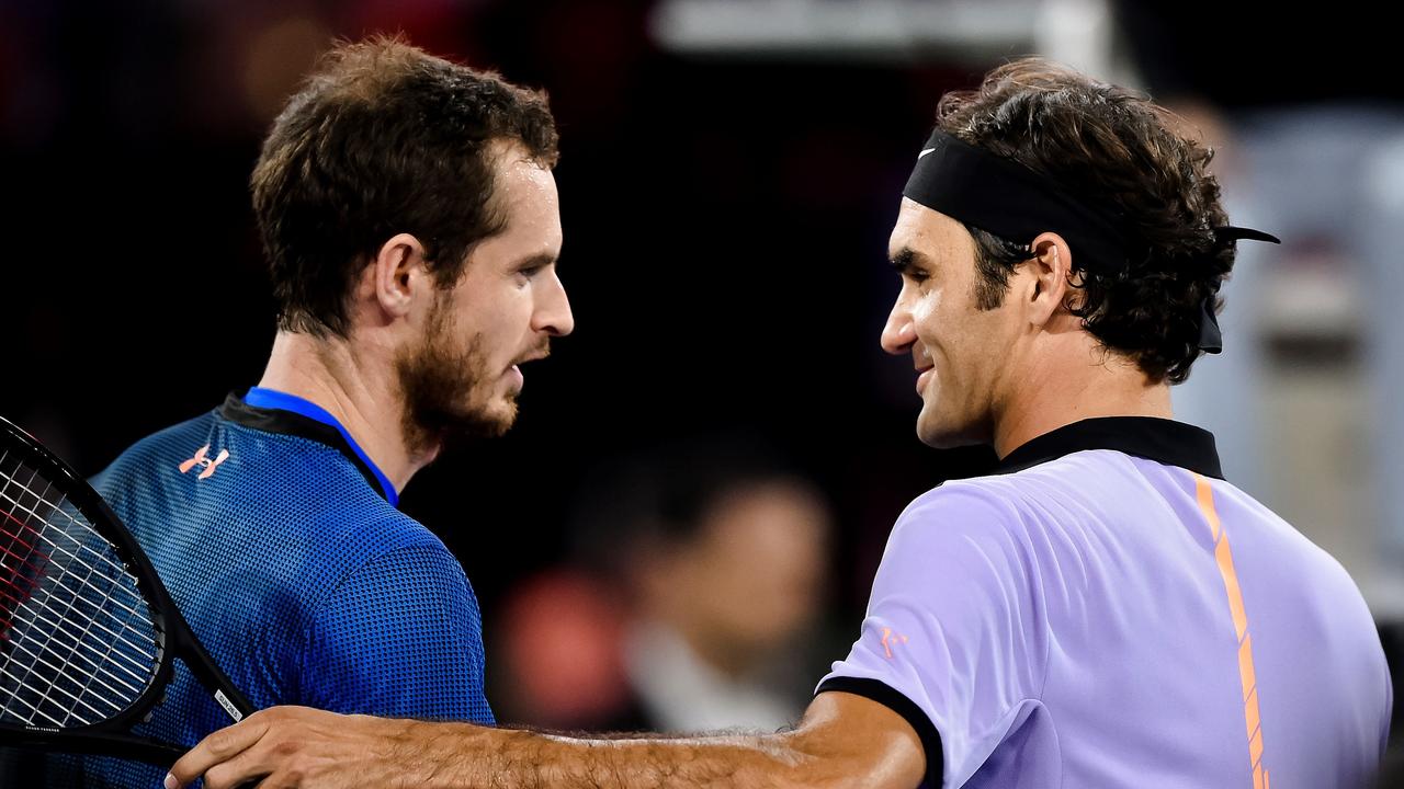Swiss tennis superstar Roger Federer (R) has reacted to Andy Murray’s retirement announcement.