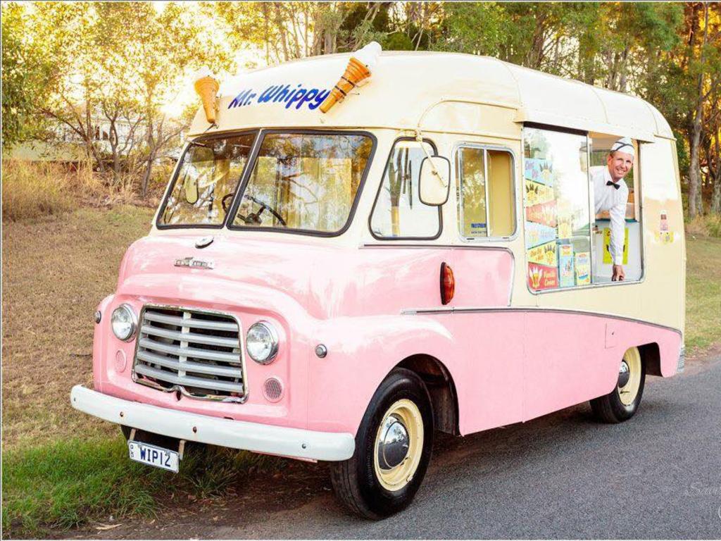 Second generation owner Robby Staff operates the iconic Mr Whippy truck.