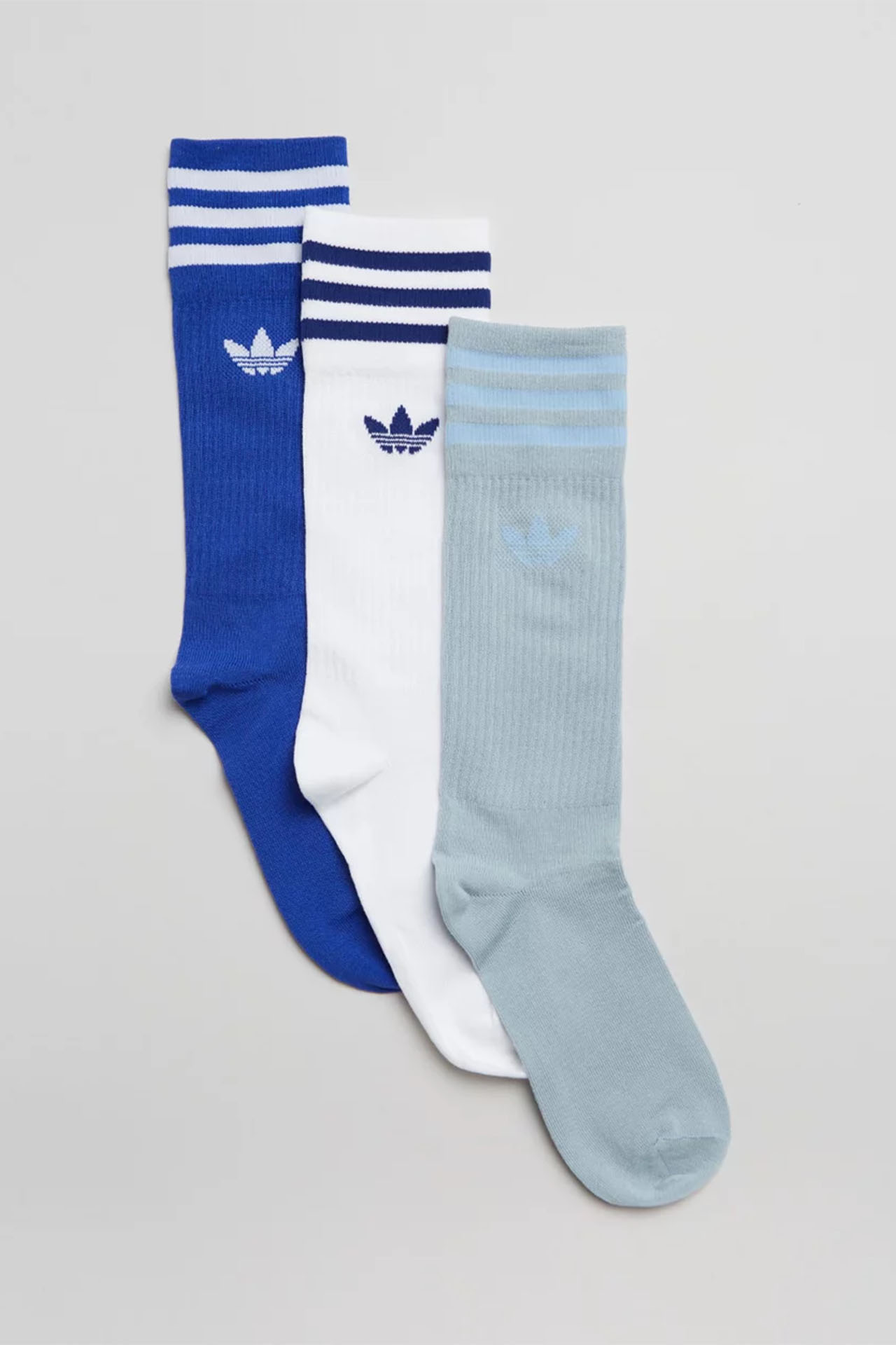 <p>&ldquo;More on the note of new athleisure: I&rsquo;m all about pretty-tough this season, which for me is looking like wearing sports socks with heels. This blue pack from Adidas will have me sorted all spring.&rdquo; <i>&mdash; Gladys Lai, content editor</i></p><p>&nbsp;</p><p><b>SHOP NOW: </b>Adidas crew socks, $25 from <a href="https://iconic.prf.hn/click/camref:1101lezCS/pubref:GQ----/destination:https://www.theiconic.com.au/crew-socks-3-pack-unisex-1807573.html" target="_blank" rel="nofollow noopener"><b>The Iconic</b></a></p>