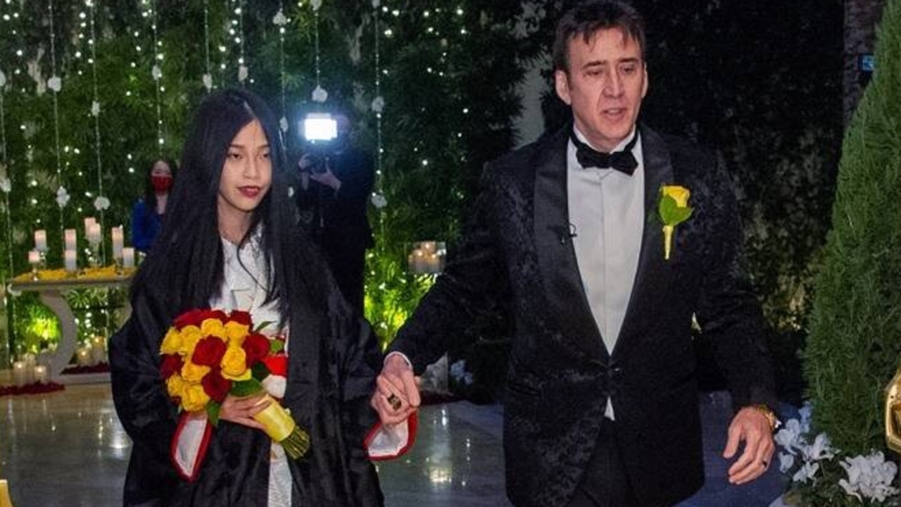 Nicolas Cage marries Riko Shibata in fifth wedding | news.com.au — Australia&#39;s leading news site