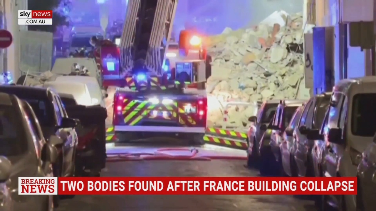 Two bodies found after four-storey apartment collapses in Marseille, France