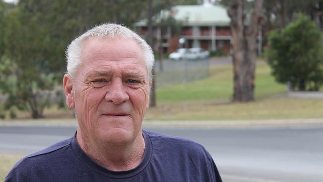 Dane Taylor has lived at the Baywaters for eight years. Picture: Tom McGann.