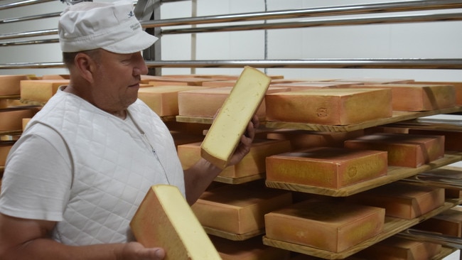 WA farmer turned cheesemaker Chris Vogels has years of Swiss dairy experience.