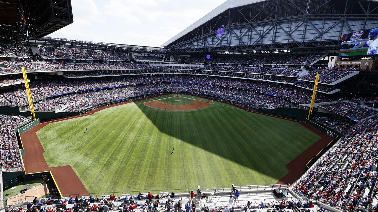 The stadium was nearly full. Picture: Tom Pennington/Getty Images/AFP