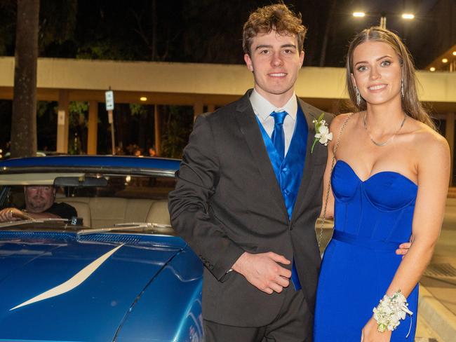 Brady Walters and Caitlyn Rogers at Whitsunday Anglican School Year 12 Formal Saturday 16 September 2023 Picture: Michaela Harlow