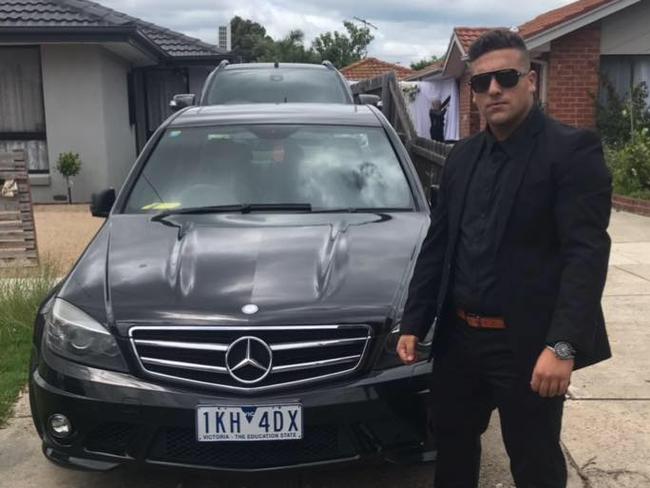 Bader Ismail, 19, pleaded guilty to dangerous driving charges while sitting in the front seat of his car. Picture: Supplied