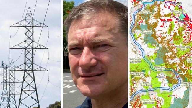 Wide Bay LNP MP Llew O'Brien has blasted a controversial proposal to lay high voltage transmission lines across hundreds of kilometres of land in the Gympie and South Burnett regions as part of the proposed Borumba Dam pumped hydro plan.