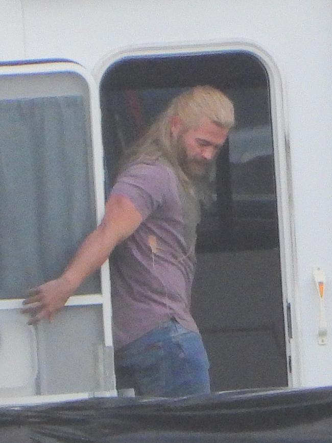 Hemsworth portrays his younger brother Chris’ character Thor in a small cameo. Picture: John Grainger