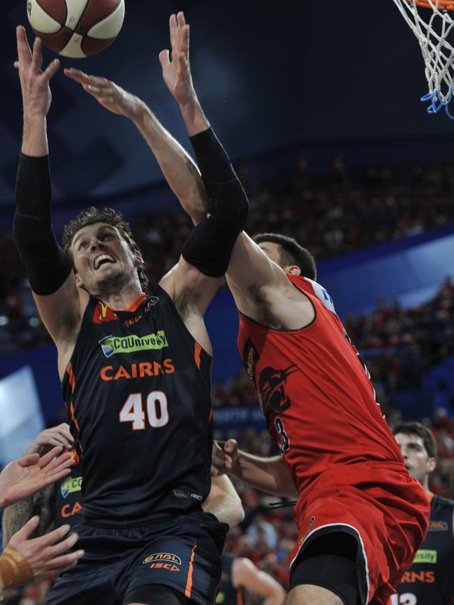 Alex Loughton during his playing days with the Taipans.