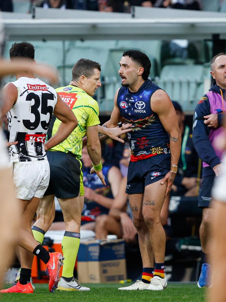 Crows fans have been feeling the sting of costly decisions. Picture: Dylan Burns/AFL Photos via Getty Images)