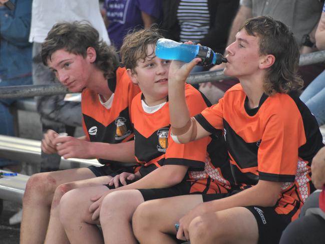 Rockhampton District Secondary Schools Rugby League grand finals, Year 8C, Chanel College, Gladstone, versus Glenmore State High, Browne Park, September 7, 2022.