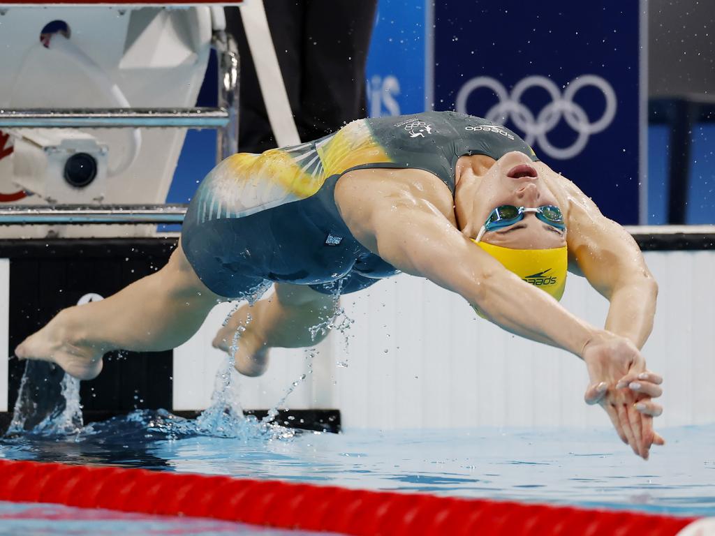 Kaylee McKeown was facing her greatest challenge yet in the 100m backstroke final. Picture: Michael Klein