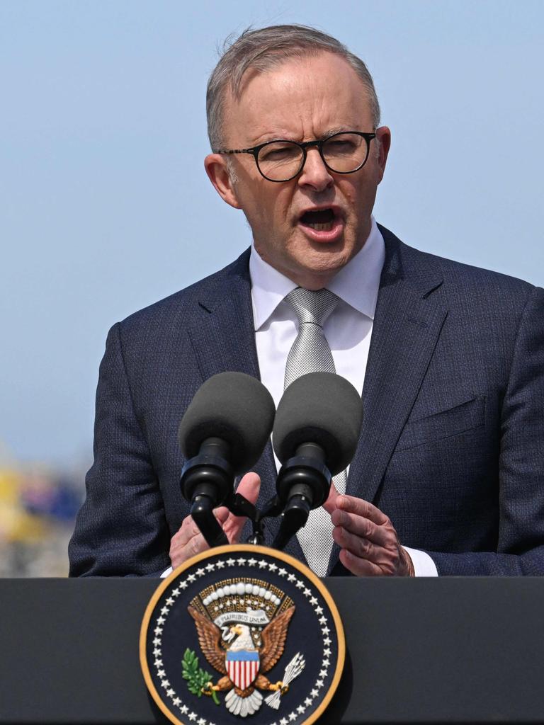 Australian Prime Minister Anthony Albanese is due to meet the President this month. Picture: Jim Watson/AFP