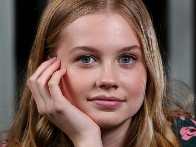 Actress Angourie Rice pictured at Crown Metropol in Melbourne , Australia. Picture : Ian Currie