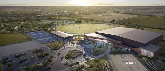 SOON: Plans for the Mildura South Regional Sporting Precinct.