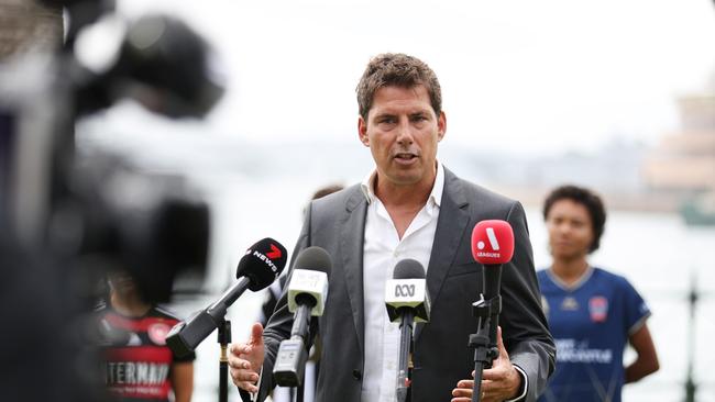 A-League Commissioner Nick Garcia ahead of Unite Round … the compromise after the bungled grand final hosting rights debacle. Picture: Getty Images