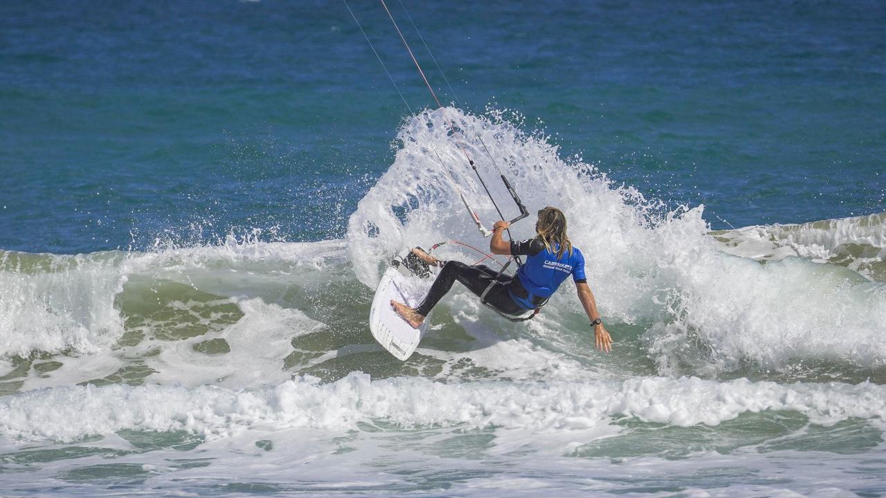 The 2021 Kiteboarding Australia Wave Nationals event was held in Torquay and Fairhaven at the weekend. Picture: Ollie Jacobs