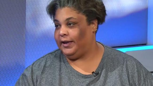 Roxane Gay during an interview with The Wall Street Journal to promote her new book Hunger.