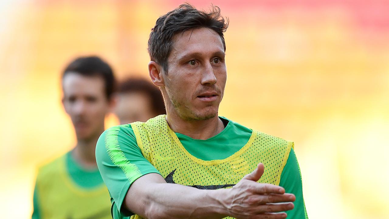 Former Socceroos skipper Mark Milligan will hang up his boots at the end of the season. Picture: AAP Image/Albert Perez