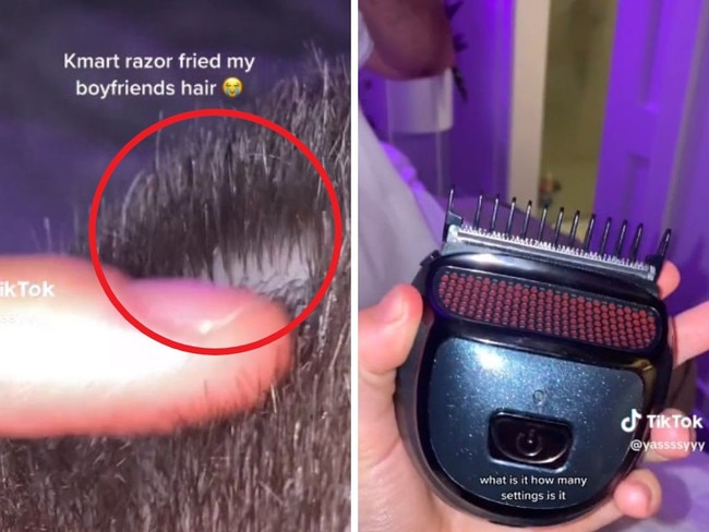 A cheap pair of clippers from Kmart have been blasted after they were bought for a ‘fresh cut’ but gave a man the exact opposite.