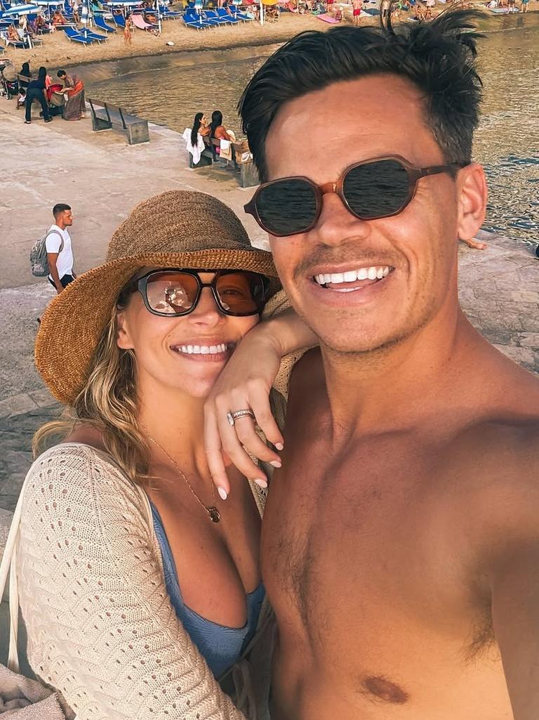 Holly and Jimmy met on The Bachelor. Picture: Instagram