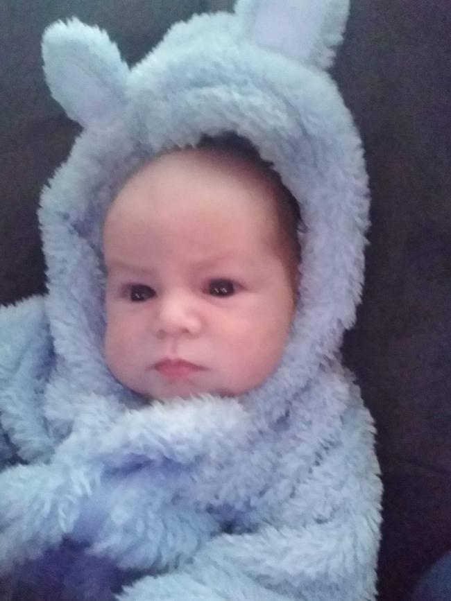 Baby Lucas died in hospital in October 2019.