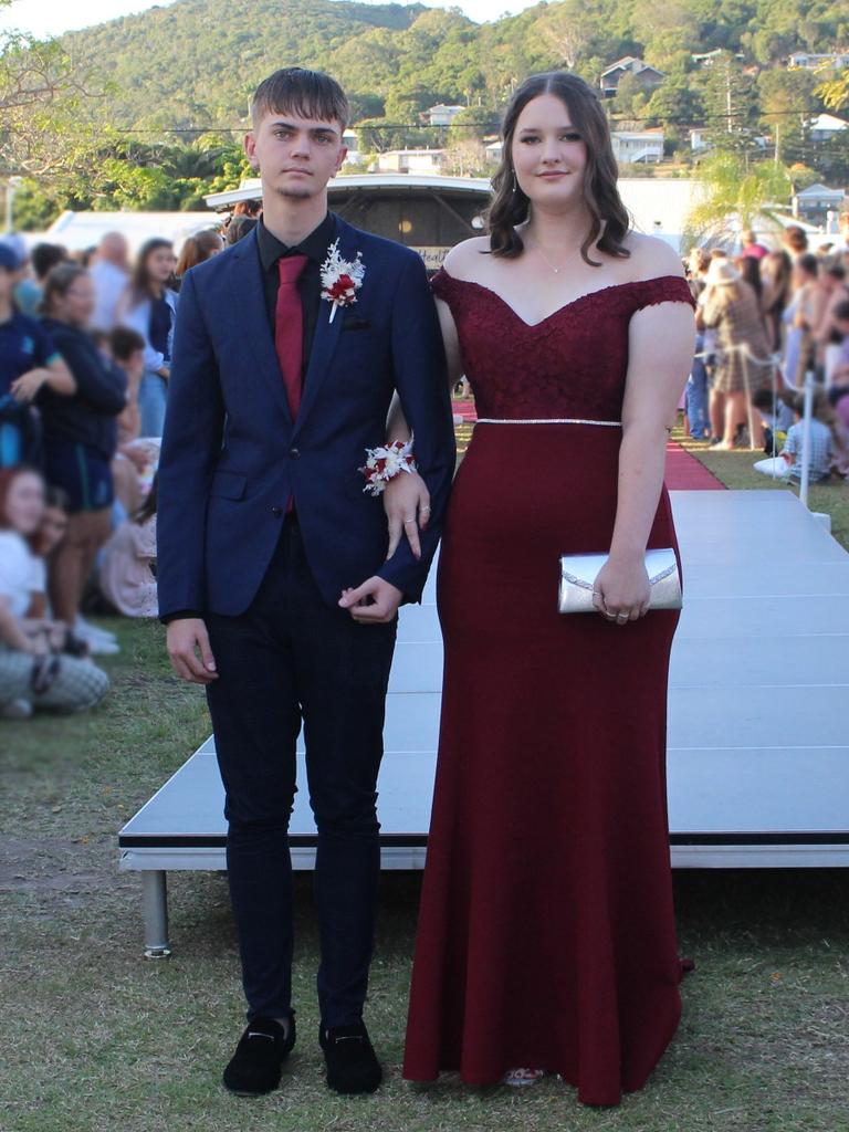 Dakota and Riley at the St Ursula's College Formal. Photo: Contributed