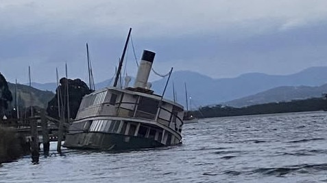 The historic and much-loved Cartela sinking at Franklin.