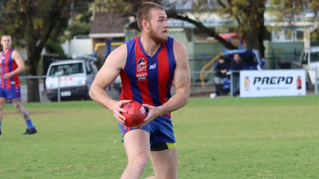 Will Riddle was a standout in ruck for the Demons. Picture: Lisa Wright