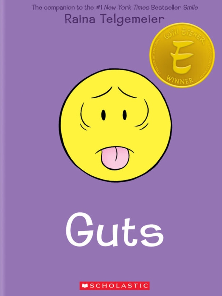 American cartoonist Raina Telgemeier has had several international bestsellers, including comic strip style graphic novel Guts. Picture: goraina.com