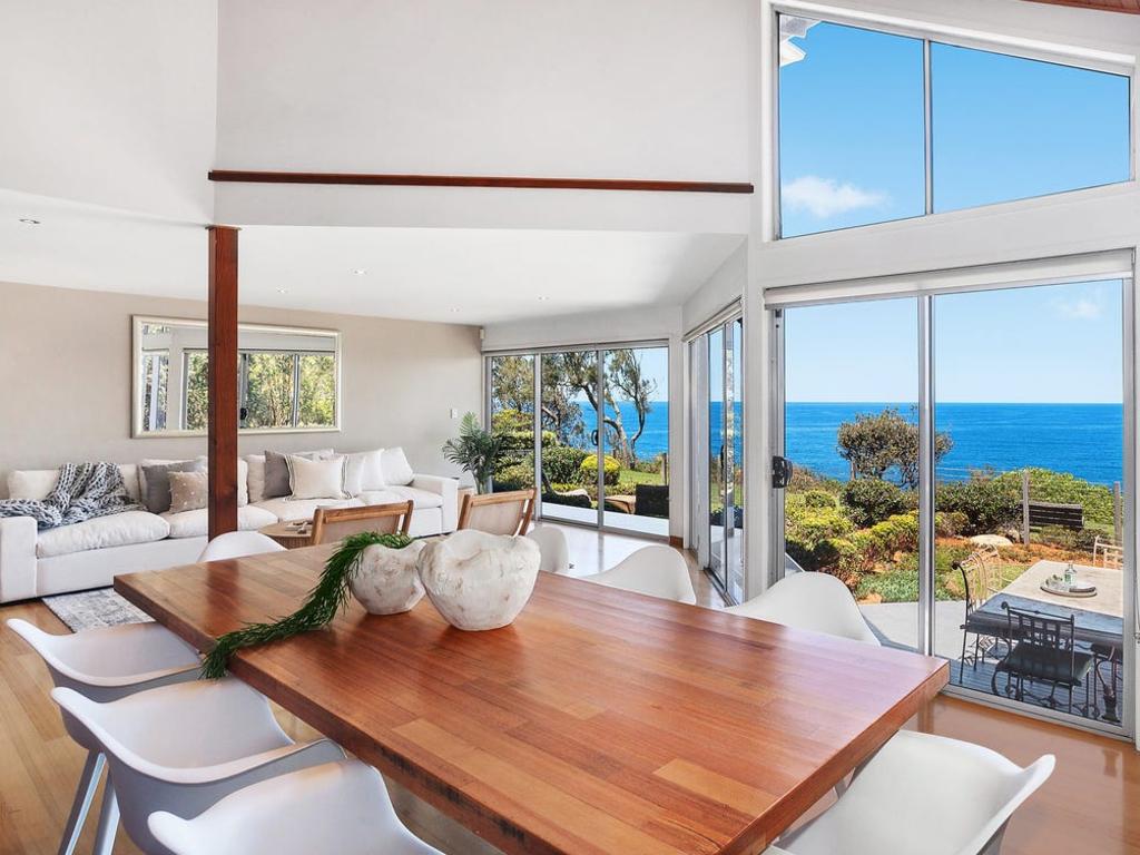 The home boasts fantastic ocean views.