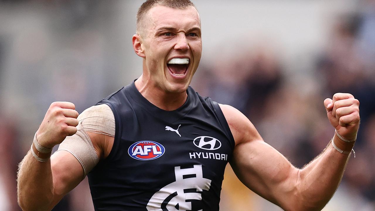Will Patrick Cripps and the Blues roll on? Picture: Michael Klein