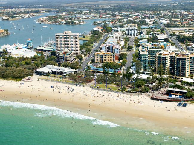 Aerial view of Mooloolaba, Queensland, AustraliaEscape 20 August 2023Why I travelPhoto - Getty Images