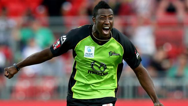 Sydney Thunder's Andre Russell will face an anti-doping disciplinary panel on July 20.