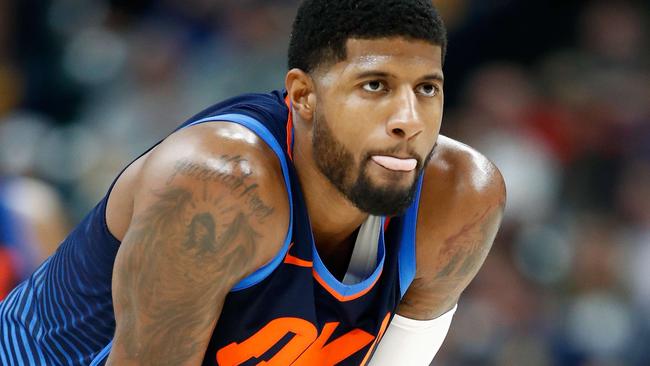 Paul George signs a contract extension with the Indiana Pacers, as