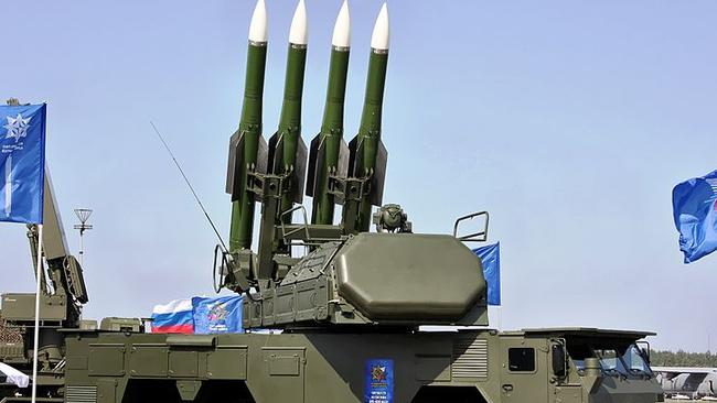 A BUK missile system, the weapon thought to have brought down the plane.